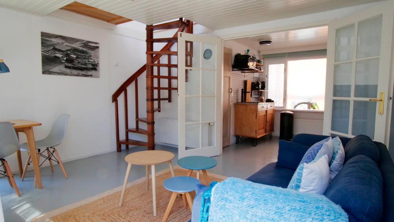 אמסטרדם Houseboat Apartment With Water Terrace, Free Parking, Free Bikes & Fast Wifi מראה חיצוני תמונה